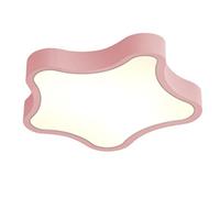 JXYDJH Lámpara De Techo Con Pantalla De Estrella Creativa Para Habitación De Niños, Niños Y Niñas, Con Marco De Metal Macarrón, Color Verde Mate, Minimalista, Para Baño, Cocina Y Sala De Estar.