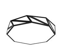 JXYDJH Lámpara De Techo LED Moderna, Plana Y Negra, Estilo Nórdico, Minimalista, De Estudio, 6000 K, 36 W, Ideal Para Pasillos, Cocinas, Restaurantes, Comedores Y Dormitorios.