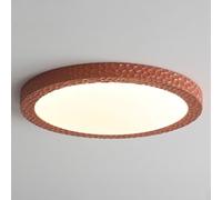 JXYDJH Lámparas De Techo Modernas Nórdicas Sencillas De Resina, Color Crema, Para Dormitorio Principal, LED, Planas, Con Pantalla De Resina Verde Vintage, Estilo Francés Minimalista