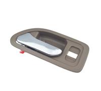 JXYFFS Maniglia Interna Para 1994-1997 Para Accord 2.2L 2.7L Cromo Beige/Negro Interior Manija Puerta Automóvil Delantera Trasera Izquierda O Derecha Interior Coche Maneta Puerta(1 Pcs Front Left)