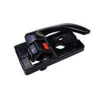 JXYFFS Maniglia Interna Para H& Para Tucson 2006-2009 Puerta Interior Manija Delantera Trasera Izquierda Derecha 82610-2E000 82620-2E000 Interior Coche Maneta Puerta(Black,Right X1)