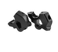 JXYFFS Motocicleta Manillar Riser para B&MW R 1300 para GS R1300GS 2024 Elevador Manillar Motocicleta Manillar Arrastre Abrazadera Extender Adaptador Elevador Manillar(Black)