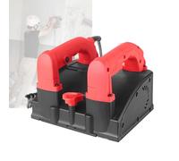 JXYQ Cepilladora de Pared eléctrica de Mano, máquina para renovar Masilla y hormigón sin Polvo, Hoja extendida de 16 cm con 26 Hojas de Diamante, para Superficies Irregulares y rugosas.