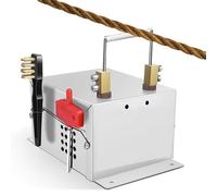 JXYQ Cortador de Cuerda calefactado para Fibras sintéticas y Materiales Trenzados de Nailon - Temperatura máxima de 500 ℃, Ancho de Corte de 60 mm