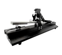 JXYQ Crockmeter Manual para Pruebas Textiles, probador de solidez con Pantalla de conteo, Ideal para Prendas de Punto, Cuero y evaluación de la Transferencia de Color en Estampados.