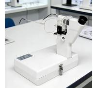 JXYQ Lensómetro Manual portátil para la medición de Lentes ópticas, Rango de 0 a ±15D, Compatible con diámetros de Lente de 20 a 80 mm, Ideal para ópticas y centros de optometría.