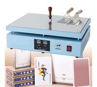 JXYQ Máquina de Envoltura de celofán termosellable de Escritorio de 1200 W para Cigarrillos, Cajas de póker, cosméticos y más: una solución de Embalaje eficiente.