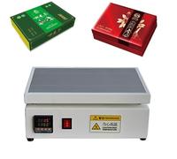 JXYQ Máquina de Envoltura Manual - Envolvedora de celofán de sobremesa, 1200 W, Temperatura Ajustable (0-300 °C), Pantalla Digital, emisión de Calor Circular, 20 x 30 cm