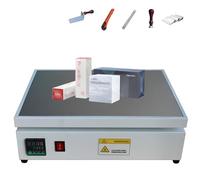 JXYQ Máquina Manual para Envolver celofán, máquina de termosellado de sobremesa con Control de Temperatura PID, envolvedora retráctil con Almohadillas Antideslizantes para un envasado eficiente.