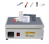 JXYQ Máquina Manual para Envolver celofán, máquina de termosellado de sobremesa con Control de Temperatura PID, envolvedora retráctil con Almohadillas Antideslizantes para un envasado eficiente.