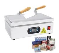 JXYQ Máquina Manual para Envolver con celofán Cigarrillos, cosméticos y Cajas de póker - Selladora térmica de sobremesa para envases de PVC, solución de Envoltura eficiente