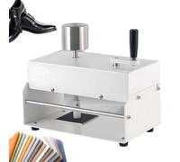 JXYQ Medidor Manual de Resistencia al roce Crockmeter, 20 Vueltas de manivela, Cabezal de fricción de 16 mm para detección de solidez del Color en Textiles, Prendas de Punto e impresión.