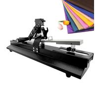 JXYQ Probador de solidez del Color en Tejidos, Crockmeter Manual, con Contador Digital, Herramienta de evaluación de la Resistencia al roce y la Transferencia de Color