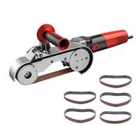 JXYQ Pulidora de Tubos de 1100 W y 6 velocidades, lijadora y Amoladora para Metales, Acero Inoxidable, Aluminio, Hierro, Madera y plástico: eliminación de óxido y Pulido de Acabado.