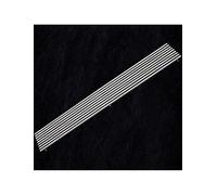 JXYQ Rejilla de desagüe de Ducha de Gran Capacidad de Acero Inoxidable 304 Personalizada - Drenaje Lineal Resistente y antiobstrucción para baño/baño húmedo (6,5 x 59,5 x 2,1 cm)