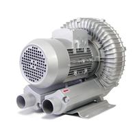 JXYQ Soplador de turbina monofásico de Gran caudal, Bomba de vacío Industrial regenerativa, aleación de Aluminio, Bobina de Cobre Puro, para aireación de Aguas residuales en acuarios, 550 W.