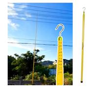 JXYQ Vara de medición de Altura retráctil y aislada para Trabajos forestales y de Servicios públicos, de 6 a 18 Metros, diseño Duradero y fiable.