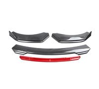 JXZHENG Coche Alerón Delantero para Abarth Monster Energy 2020 2021 2022 2023, Spoiler Labio Divisor Lip Mentón Anti choques ProteccióN Accesorios,L