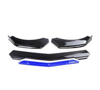 JXZHENG Coche Alerón Delantero para Audi S4 B6 Quattro Avant Wagon 8E5 2003 2004 2005 2006, Spoiler Labio Divisor Lip Mentón Anti choques ProteccióN Accesorios,H