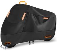 JXZXC Fundas para Motos para BMW K 1600 GT/K 1600 GTL/K 1600 B/K 1600 Grand America (2011-2022), Tela Oxford Exterior Funda Motorcycle Cover Impermeable Anti UV Accesorios.,Black