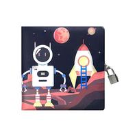 JYARZ Cuaderno Libreta Viajes Bloc De Notas Multifunción Con Bloqueo Contraseña Colores, Hermoso Cuaderno, Grueso, Creativo, Libro Cuentas, Diario Lecturas Adultos(A)