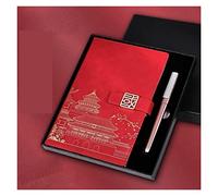 JYARZ Cuaderno Libreta Viajes Caja De Regalo for Cuaderno Estilo Chino 2022, Suministros Papelería, Planificador Oficina, Agenda, Bloc Notas Retro Lecturas Adultos(F)