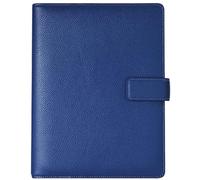 JYARZ Cuaderno Libreta Viajes Carpeta De Cuaderno A5 PU 6 Anillas Recargable for Papel Relleno, Bloc Notas La Cubierta Del Planificador Personal Diario Lecturas Adultos(C)