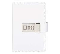 JYARZ Cuaderno Libreta Viajes Cuaderno Creativo, Libro De Contraseñas Con Bloqueo, Diario, Bloc Notas Instalado, Libros, Escuela, Viajero Lecturas Adultos(C)