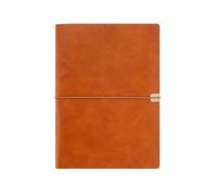 JYARZ Cuaderno Libreta Viajes Cuaderno De Hojas Sueltas A5 Con Cordón, Diario Sencillo For Estudiar Lecturas Adultos(Bruin)