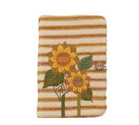 JYARZ Cuaderno Libreta Viajes Libreta De Hojas Sueltas Bordada A Mano Con Botones, Tamaño A5/A6 Lecturas Adultos(A5)