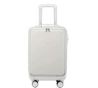 JYARZ Maletas Trolley Maleta Universal con Ruedas Y Equipaje Rígido con Apertura Frontal, Duradera Maleta de Mano (Color : C, Size : 20in)