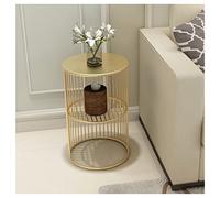 JYARZ Mesa De Centro Mesita Auxiliar Mesa De Centro Mármol Pequeña Nórdica, Auxiliar Esquina, Té Redonda para Sala Estar, Mesita Noche Moderna Simple Dormitorio Moderno(D)