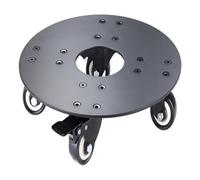 JYARZ Plataforma con Ruedas Carrito For Plantas con Ruedas Soporte For Plantas con Ruedas For Instalaciones En Interiores Y Exteriores Soporte Base con Ruedas(37cm)