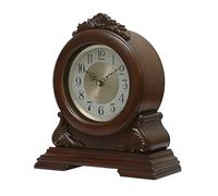 JYARZ Reloj de Mesa Salón Relojes De Escritorio Decoración De Mesa Reloj Retro Funciona con Pilas For Repisa De Chimenea Sala De Estar Oficina Reloj Sobremesa Dormitorio