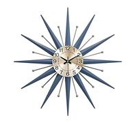 JYARZ Reloj de Pared Decorativo， Reloj De Pared Metal Mediados Siglo, Decorativo, Moderno, con Pilas, Silencioso, para Sala Estar, Dormitorio, Oficina la Cocina el Salón(70 * 70cm)