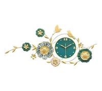 JYARZ Reloj de Pared Decorativo， Reloj De Pared Metal Moderno, Decoración para Cocina, Dormitorio, Sala Estar, Granja la Cocina el Salón(100 * 46cm)