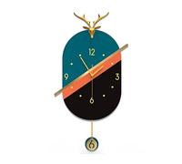 JYARZ Reloj de Pared Decorativo， Reloj De Pared Vintage, Silencioso Que No Hace Tictac, Números, Dorado para El Hogar, La Cocina, Oficina, Escolar la Cocina el Salón