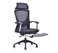 JYARZ Silla Escritorio Trabajo Silla De Computadora Malla Altura Ajustable para El Hogar con Soporte Lumbar Inclinación hacia Atrás En Un Sillón Reclinable Oficina Estudiante
