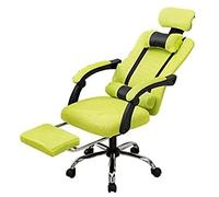 JYARZ Silla Escritorio Trabajo Silla reclinable de Oficina ejecutiva con Respaldo Alto Trabajo para computadora Respaldo Función Inclinada Ergonómica reposapiés Oficina Estudiante(Grün)
