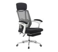 JYARZ Silla Escritorio Trabajo Silla Reclinable para Computadora, De Oficina, para Juegos, Ergonómica, Sedentaria, Cómoda, Soporte Cintura, Boss Oficina Estudiante(C)