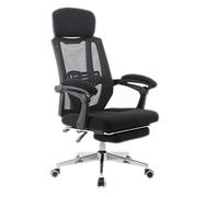 JYARZ Silla Escritorio Trabajo Silla Reclinable para Computadora, De Oficina, para Juegos, Ergonómica, Sedentaria, Cómoda, Soporte Cintura, Boss Oficina Estudiante(A)