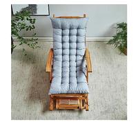 JYARZ Tumbona Sillas Plegables Mecedora Plegable Tumbona Silla De Salón Balcón Patio Jardín Siesta Sillón Reclinable Jardin Exterior(C+Cushion)