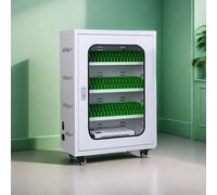 JYBNBBE Armario con estación de Carga para teléfonos móviles, taquillas de Carga seguras para teléfonos celulares, estación de Almacenamiento Recargable para 50 Dispositivos, IDE,50