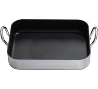 JYBNBBE Asador Rectangular Antiadherente: Plancha de Doble asa de 35/39/45 cm para lasaña, Pavo, Pollo y Verduras