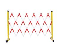 JYBNBBE Barrera móvil Extensible y retráctil para Control de tráfico en Obras: solución de Seguridad para la gestión de multitudes.,1.2x7m/3.9x23ft