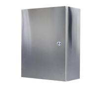 JYBNBBE Caja de Conexiones de Acero Inoxidable Resistente a la Intemperie: Caja de distribución eléctrica de Pared Duradera para Uso en Exteriores, Carcasa metálica Impermeable.