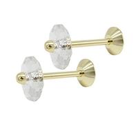 JYBNBBE Juego de 2 Abrazaderas de Cortina de Metal Dorado con Cristal, Ganchos Decorativos de Pared para Cortinas, Soportes para Cortinas Tipo Swag para decoración de Ventanas.