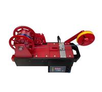 JYBNBBE Máquina extrusora de filamento de impresión 3D con control digital de temperatura, procesamiento de botellas de plástico, ideal para proyectos de bricolaje y pequeños estudios (rojo)