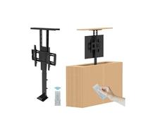 JYBNBBE Soporte de TV Ajustable, Soporte Elevador motorizado para TV, Soporte motorizado para TV con Control Remoto Que se Oculta en el gabinete, Elevador motorizado para TV de 4,680-1580mm