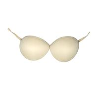 JYC CREATIVE 3 Pares de Almohadillas de Sujetador o Bikini, Rellenos de Sujetador, Almohadilla para Sujetador, Relleno para Bikini, (M - 3 Pares, Beige4)